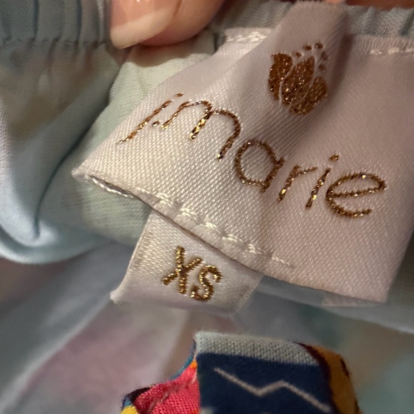 J. Marie Colorful Printed Cotton Midi Dress NEW - Picture 8 of 9